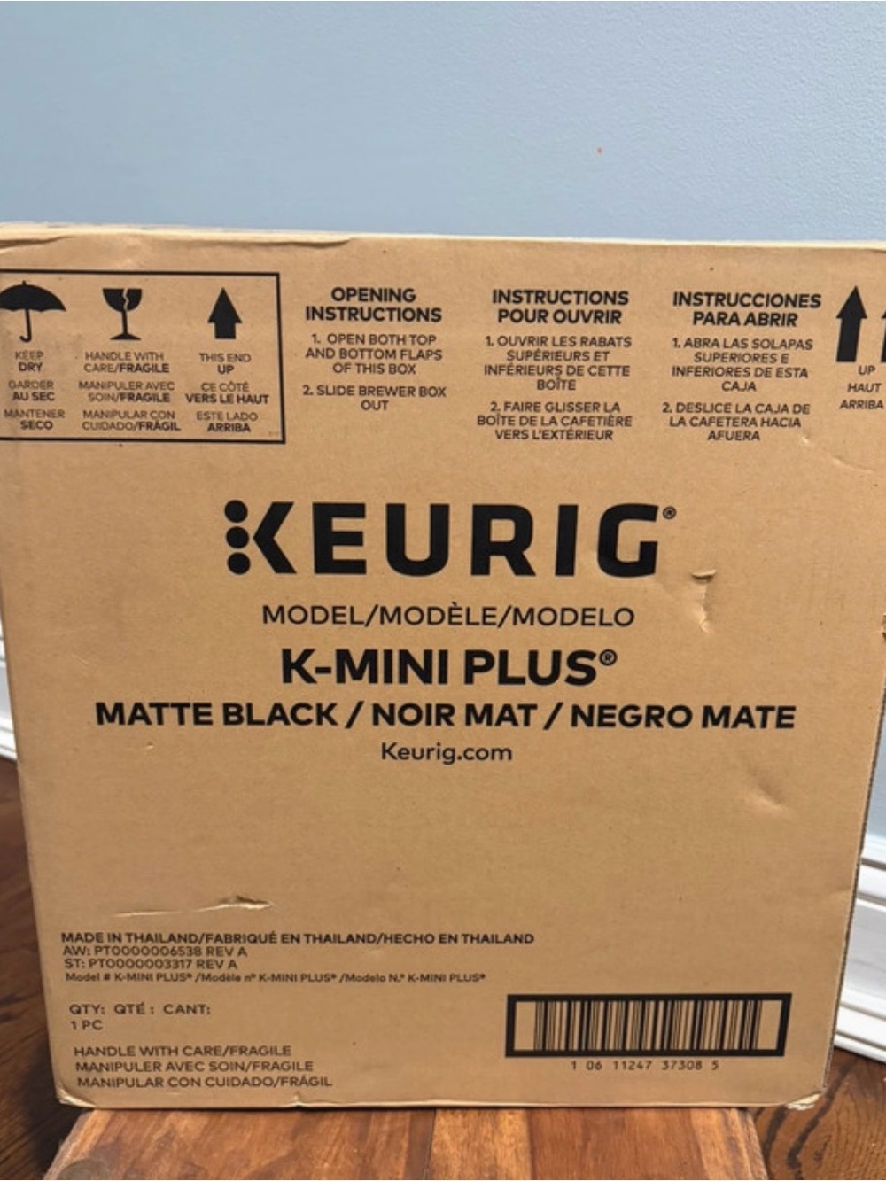 Keurig K-Mini Plus Box